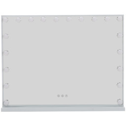 Luxury Hollywood Makeup Mirror with 3 lighting Modes - White / 80cm - thumbnail 5