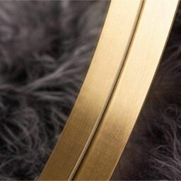 Round Gold Wall Mirror Aluminium Frame Deep Frame - Gold - thumbnail 2