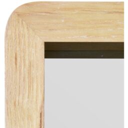 Naturalis Solid Oak Rounded Corner Lean Wall Mirror - Brown - thumbnail 5
