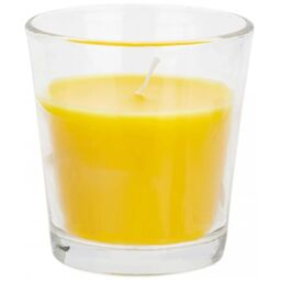 Citronella Glass Jar Candle - Yellow / 1 - thumbnail 5