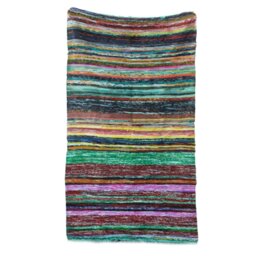 Luxury Green Rag Rug Soft Natural Stylish - Green - thumbnail 5