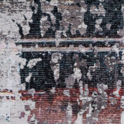 Abstract Washable Rug - Multicolour / 330 x 240cm - thumbnail 5