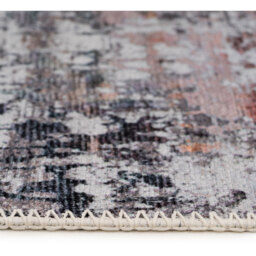 Abstract Washable Rug - Multicolour / 330 x 240cm - thumbnail 2