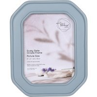 Dusky Slate Ornate Frame - / 8 x 6in