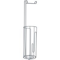 Abstract Toilet Roll Holder - Grey