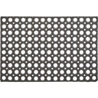 Filta Rubber Doormat With Holes - Grey