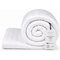 1.5 Tog Summer Duvet Lightweight Microfibre Quilt - White / Single - thumbnail 1