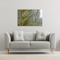 autumn pampas grass close up Canvas Print - Yellow / 101cm / 152cm - image 1