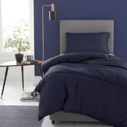 Coverless 10.5 Tog Soft Duvet Set - Navy / 15cm / Single - thumbnail 2