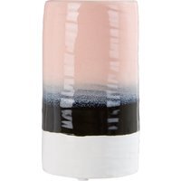Grey Polyresin Small Square Vase - Ceramic 90%,Glaze 10%