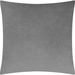 Croft Twill Woven Cushion - Charcoal / Polyester - thumbnail 3
