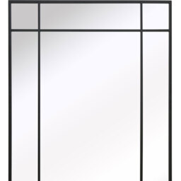 Wenestra Contemporary Wall Leaner Mirror - Black / 120cm / 200cm - thumbnail 3