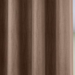 Pair of Goodwood Eyelet Thermal Room Darkening Curtains - Bronze / 117cm / 137cm - thumbnail 3