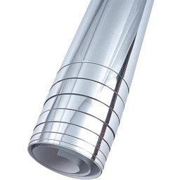 Self Adhesive Pet Wall Mirror Sheet - Clear / 60cm - thumbnail 2