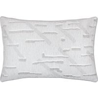 Tresse Jacquard Cushion - Glacier Grey / 80 Feather 20 Polyester - image 1