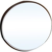 Sana Large Round Wall Mirror - Black