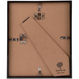"8"" x 10"" 3D Deep Box Photo Frames - 4"" x 6"" Mount - Pack of 2 - Black/Ivory" - thumbnail 2