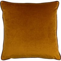 Gemini Double Piped Cushion 50 x 50cm - Pumpkin / Polyester - image 1