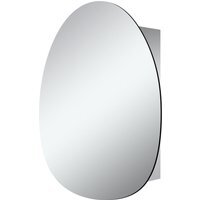 Denver Bathroom Mirror Cabinet - Silver - image 1