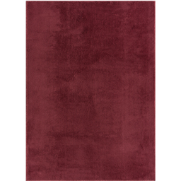 Comfy Washable Low Pile Living Room Plain Area Rug - Red / 60x100 cm - thumbnail 2