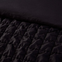 Kingston Check Duvet Set - Black / King - thumbnail 4
