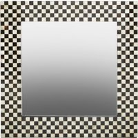 Barn Natural Wood Wall Mirror - Multicolour