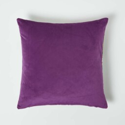 Floral Botanical Garden Purple Cushion 46 x 46 cm - Purple - thumbnail 2