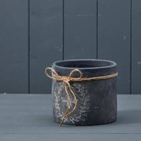 Charming Ceramic Black Bee Pot Plant pot - Black