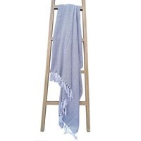 Regal Pure Cotton Throw - Silver / 127cm / 152cm