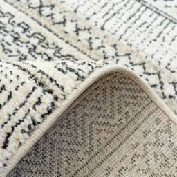 Tribal Moroccan Berber Area Rug - Grey / 290 x 200cm - thumbnail 5