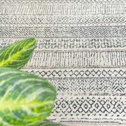 Tribal Moroccan Berber Area Rug - Grey / 290 x 200cm - thumbnail 2