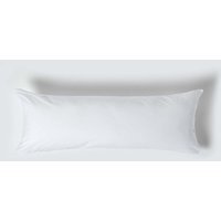 200 Thread Count Egyptian Cotton Body Size Pillowcase - White