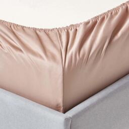 1000 Thread Count Egyptian Cotton Fitted Sheet - Moonlight Beige / Double - thumbnail 2