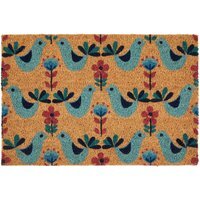 Filta Sparrows Coir Doormat - Multicolour
