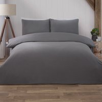 Muslin Duvet Set - Grey / Superking