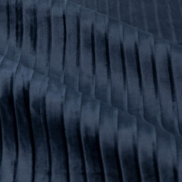 Corinthian Velvet Room Darkening Eyelet Curtains - Navy / 117cm / 183cm - thumbnail 2