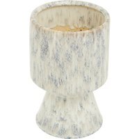 Shai Large Beige Speckled Planter - Beige