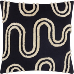 Archie Tufted Cushion - Mono / Polyester - thumbnail 2