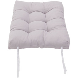 2 Pcs Outdoor Lounge Chair Cushion Set - Grey - thumbnail 2