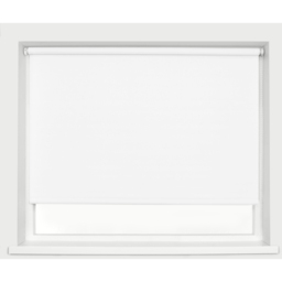 Blackout Roller Blind - White / 120cm / 210cm - thumbnail 2