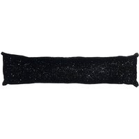 Black Full Glitter Draught Excluder - Black Glitter - image 1