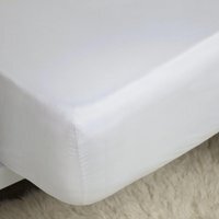 Belladorm Pima Cotton 450 Thread Count Extra Deep Fitted Sheet - BM293 - White / King