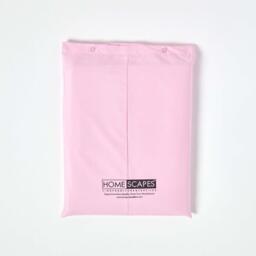 200 Thread Count Egyptian Cotton Fitted Sheet - Pink / Double - thumbnail 4