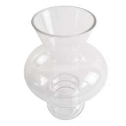Premium Luxury Glass Vase - White / 35cm / 27cm - thumbnail 5