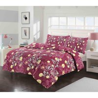 Amelia Duvet Cover Set - Red / Super King