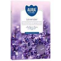 Set of 6 Scentedights Lavender - Purple