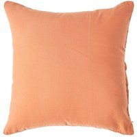 Homescapes Linen Pillowcase, Housewife Style - Burnt Orange / 60cm