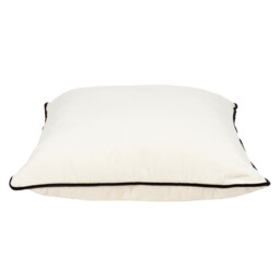 Henley Velvet Cushion - Natural - thumbnail 2