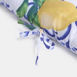 Lemon Outdoor Sun Lounger Filled Cushion - Yellow - thumbnail 2