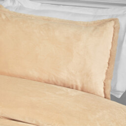 Selena Velvet Duvet Set - Natural / Single - thumbnail 2
